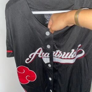 Naruto Akatsuki Baseball Jersey